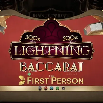 First Person Lightning Baccarat